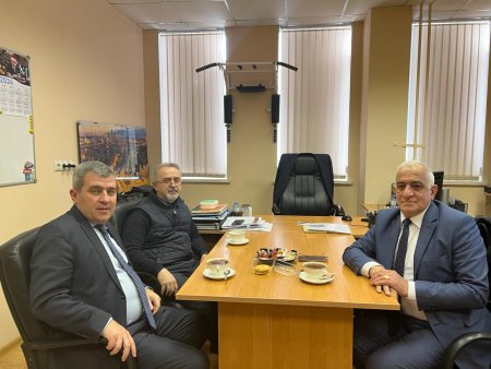 He was on a business trip to the Russian Federation.